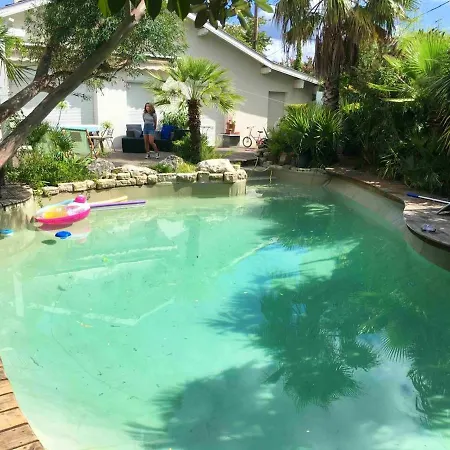 Vila De 3 Chambres Avec Piscine Privee Jardin Clos Et Wifi A Hossegor A 4 Km De La